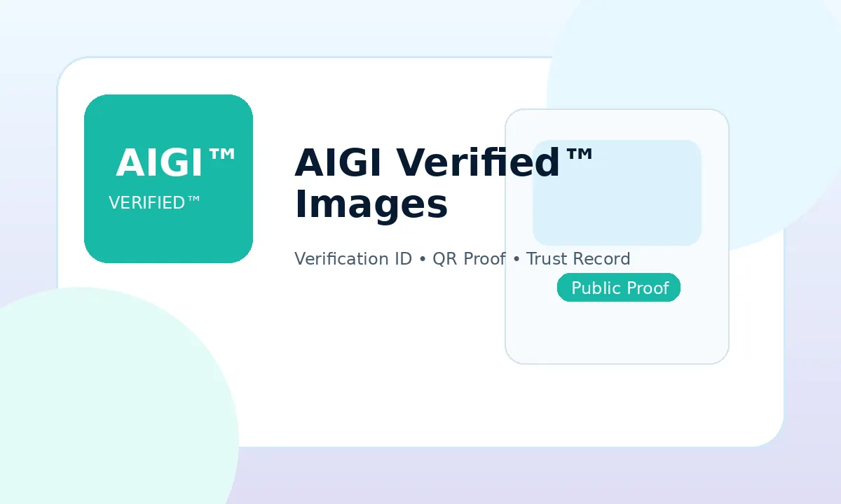 What Is an AIGI Verified™ Image?