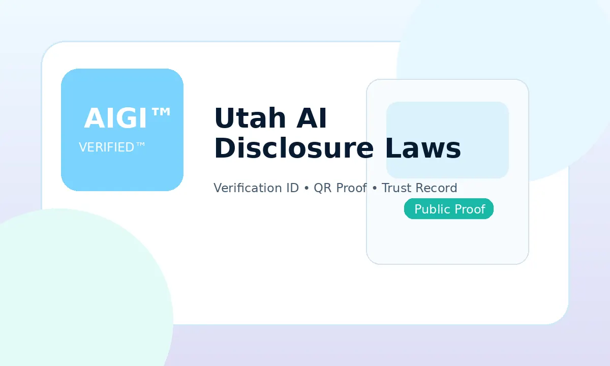 Utah AI Disclosure Laws Explained