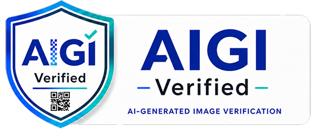 AIGI Verified AI Image Verification Logo